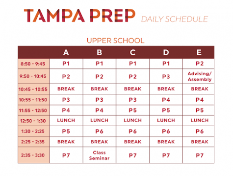 Tampa Prep Returns to Old Schedule