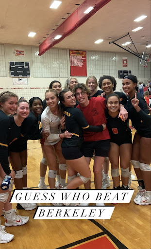 Terrapin Volleyball Spikes in Success