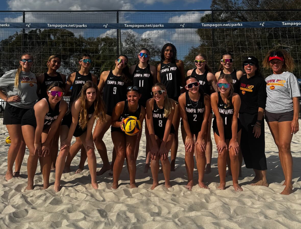 Beach Volleyball after their win against Weekie Wachee